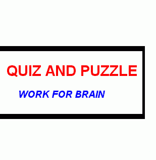 Puzzle and Quiz